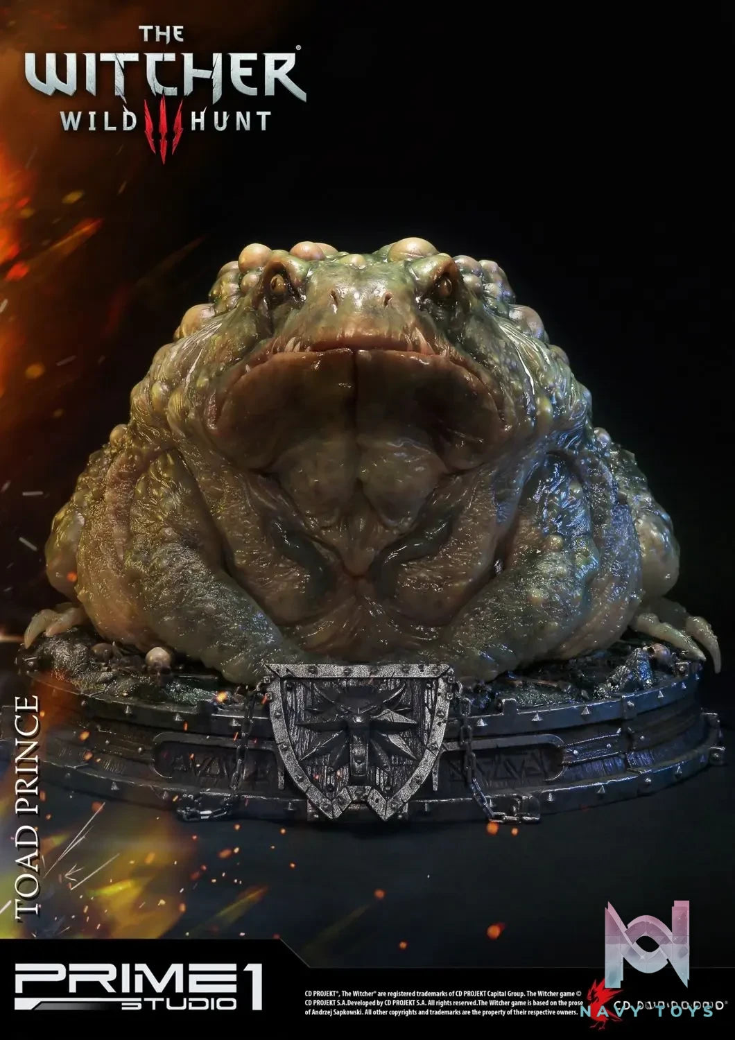 Prime 1 Studio – Premium Masterline The Witcher 3: Wild Hunt Toad Prince PMW3-05 PMW3-05GL (Licensed)