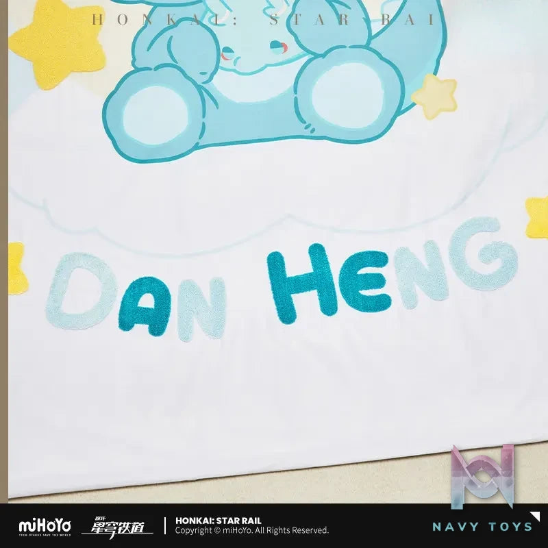 miHoYo – Honkai: Star Rail Boys’ Dorm Q Version Home Series Bed Sheet – Dan Heng (Licensed)