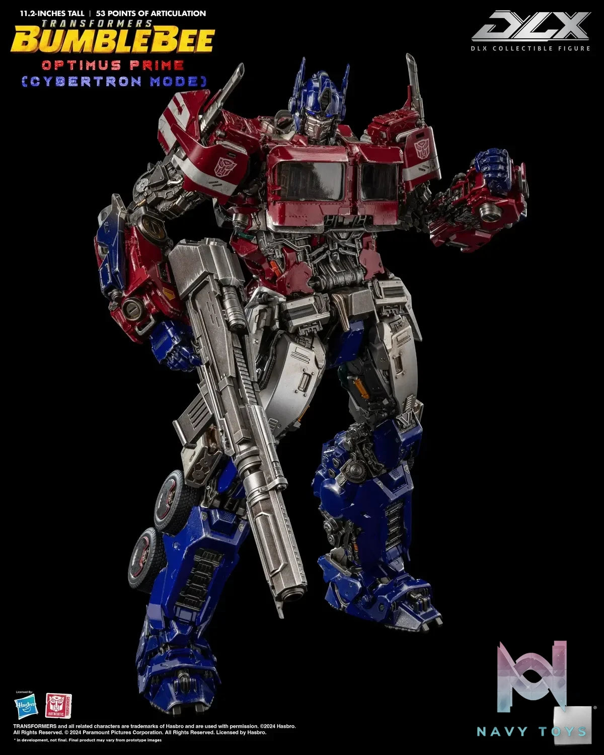 Threezero Studio – Transformers: Bumblebee DLX Optimus Prime Cybertron Mode