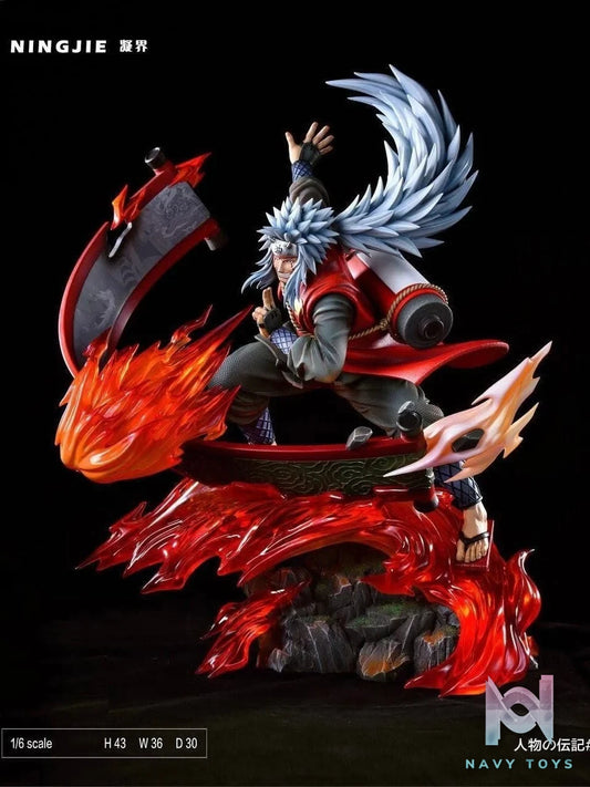 Jiraiya - Naruto - Ningjie Studio resin statue Ningjie Studio anime figure