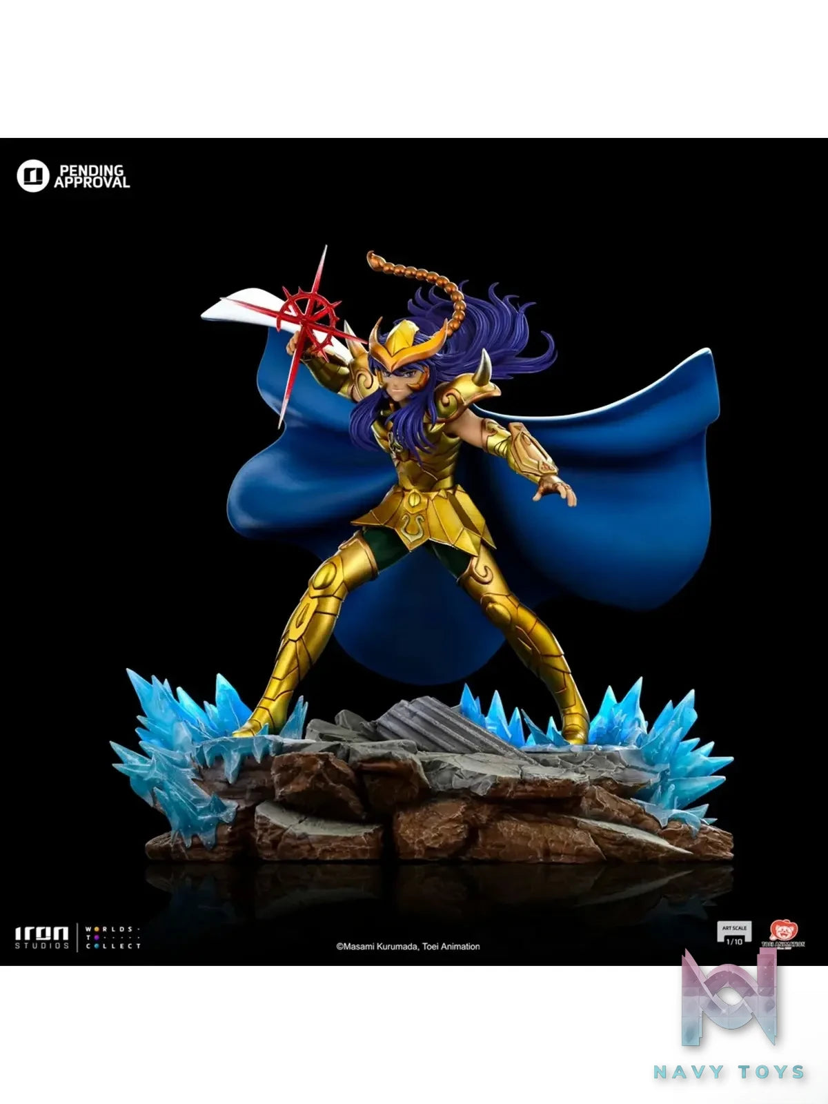 Iron Studio – Saint Seiya 1/10 Scorpio Milo TOEIS116824-10 (Licensed)