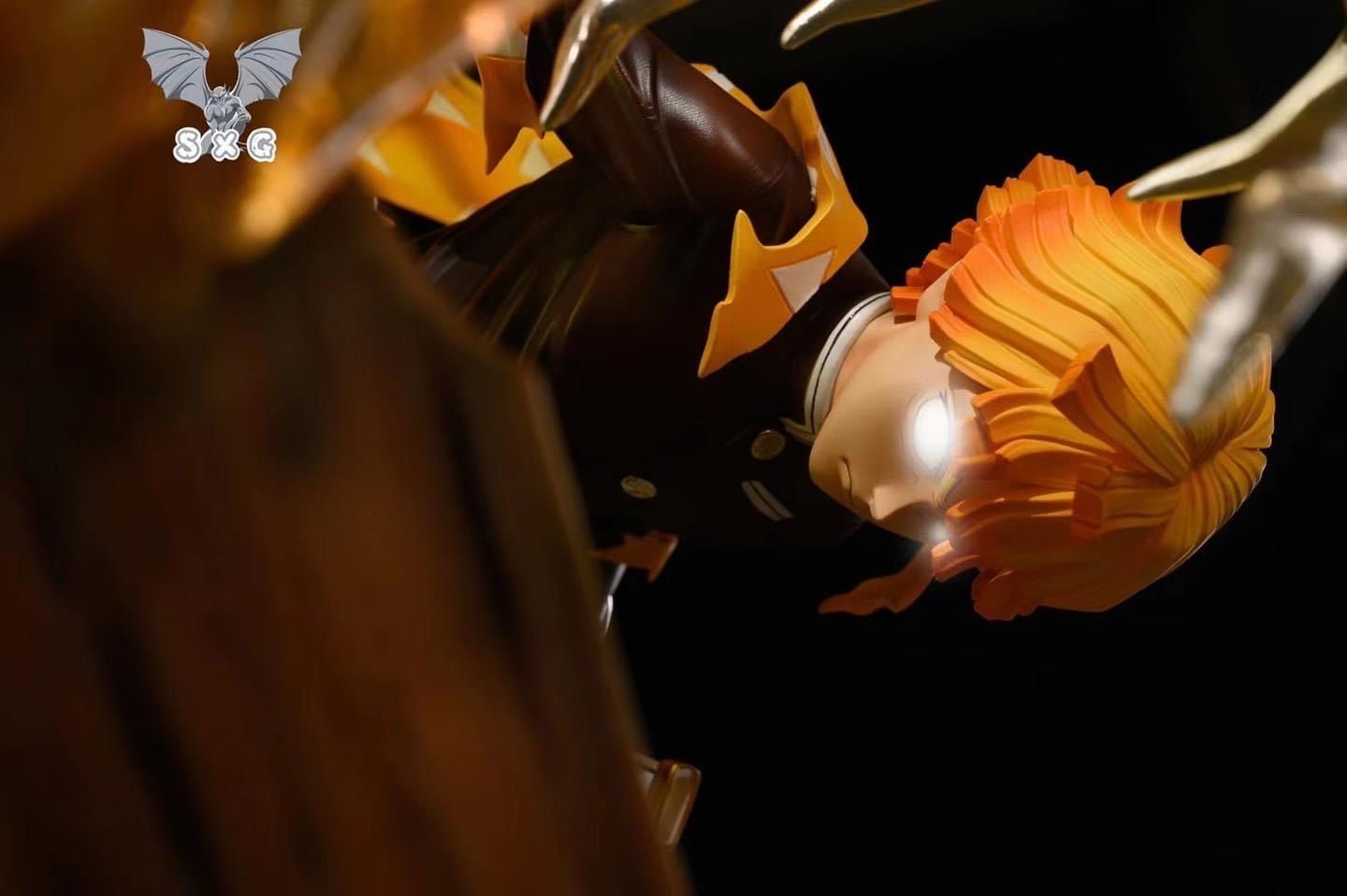 Agatsuma Zenitsu resin statue sxg studio anime figure