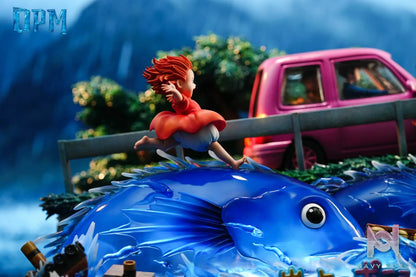 OPM Studio – Hayao Miyazaki Desktop Series 015 Ponyo on the Cliff