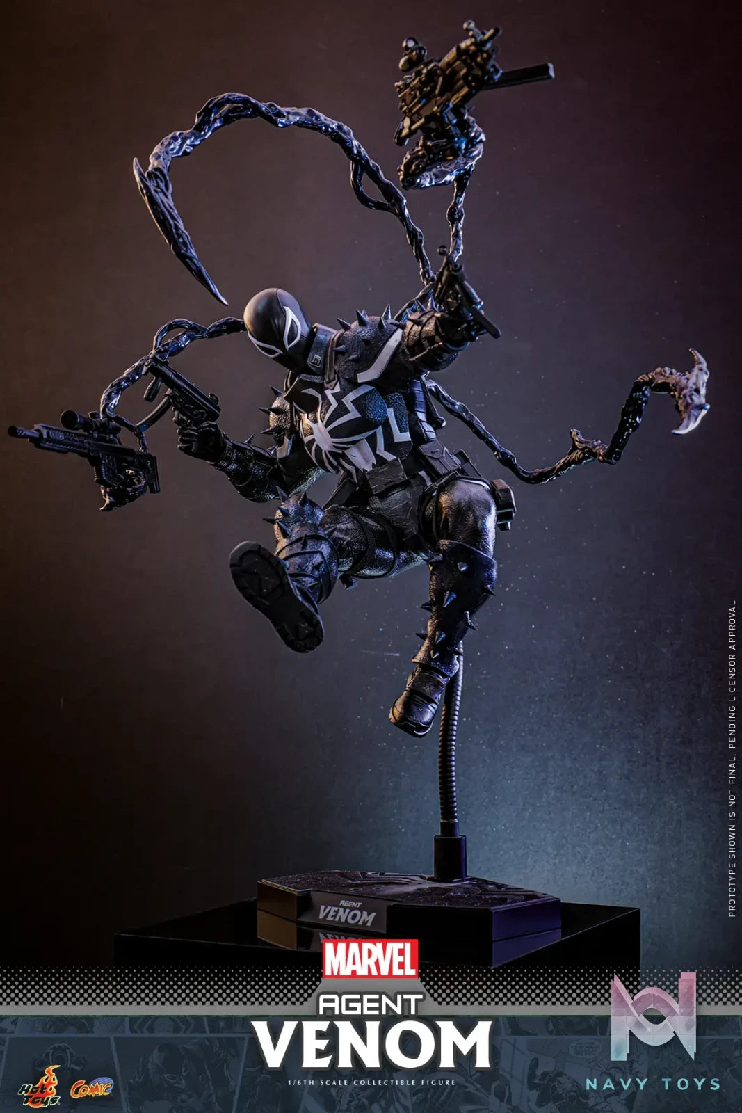 Hottoys – Marvel 1/6 CMS025 Agent Venom (Licensed)