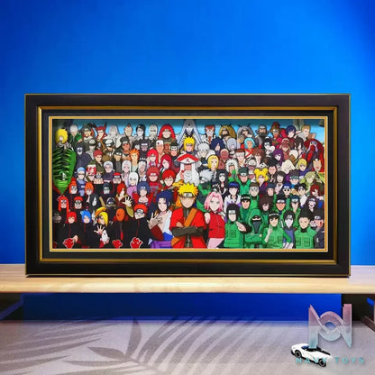 Yu Zhi Jiang Studio – Naruto Multiple Characters Series #1 3D Decorative Painting Naruto