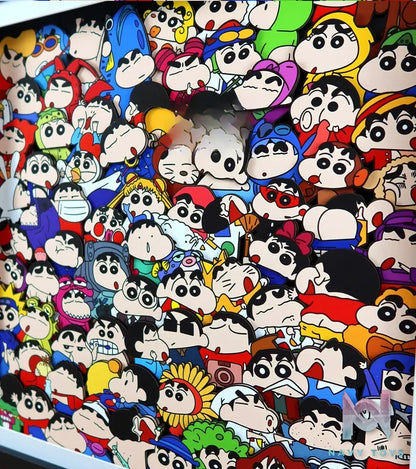KALA HOME Studio – Crayon Shin-chan Cosplay Others 3D Decorative Painting Crayon Shin-chan