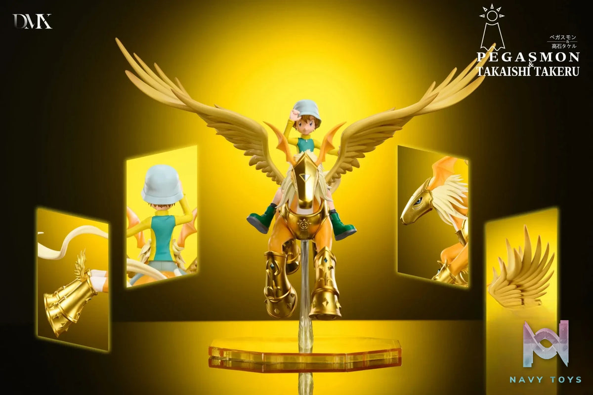 DMX Studio – Digimon #5 Pegasmon & Takeru #6 TakaishiNefertimon & Kari Kamiya