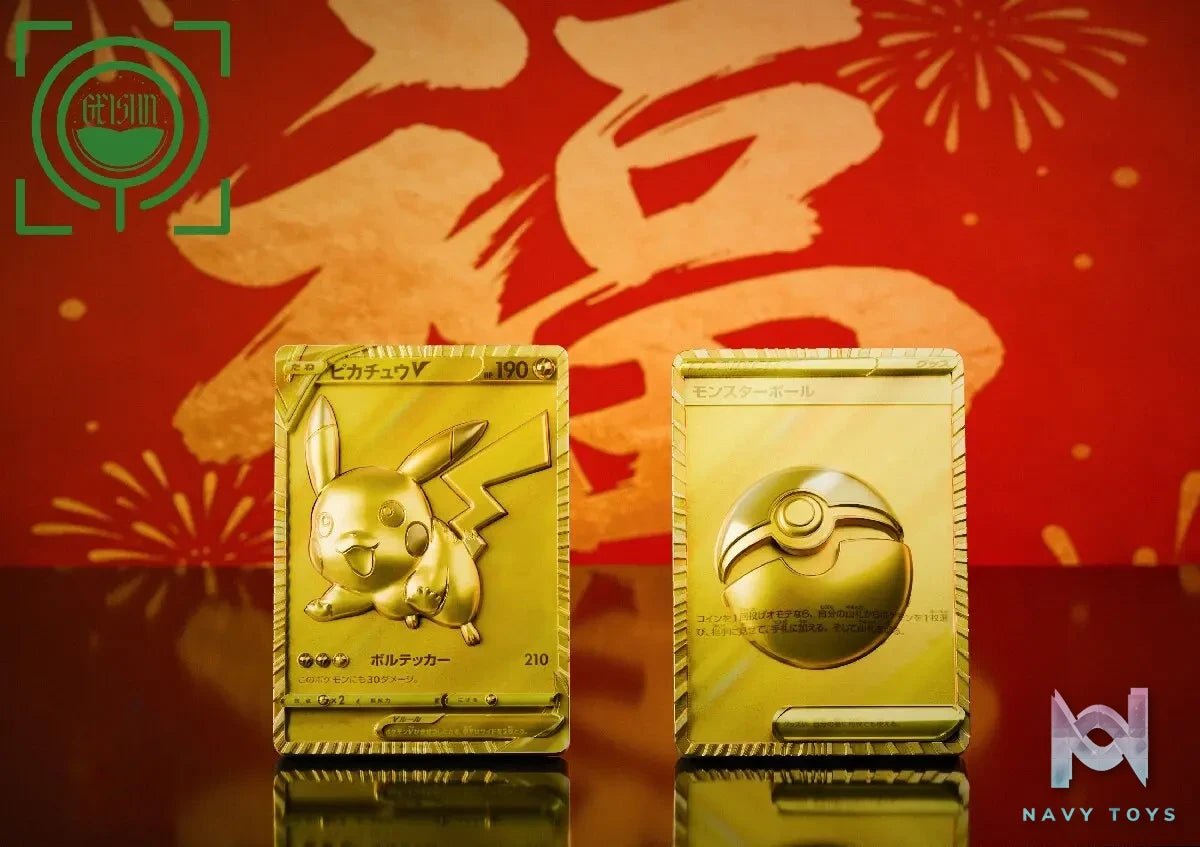 GEISHA Studio – Special Card Series NO.3 Golden Age – Gold Poké Ball Pokémon
