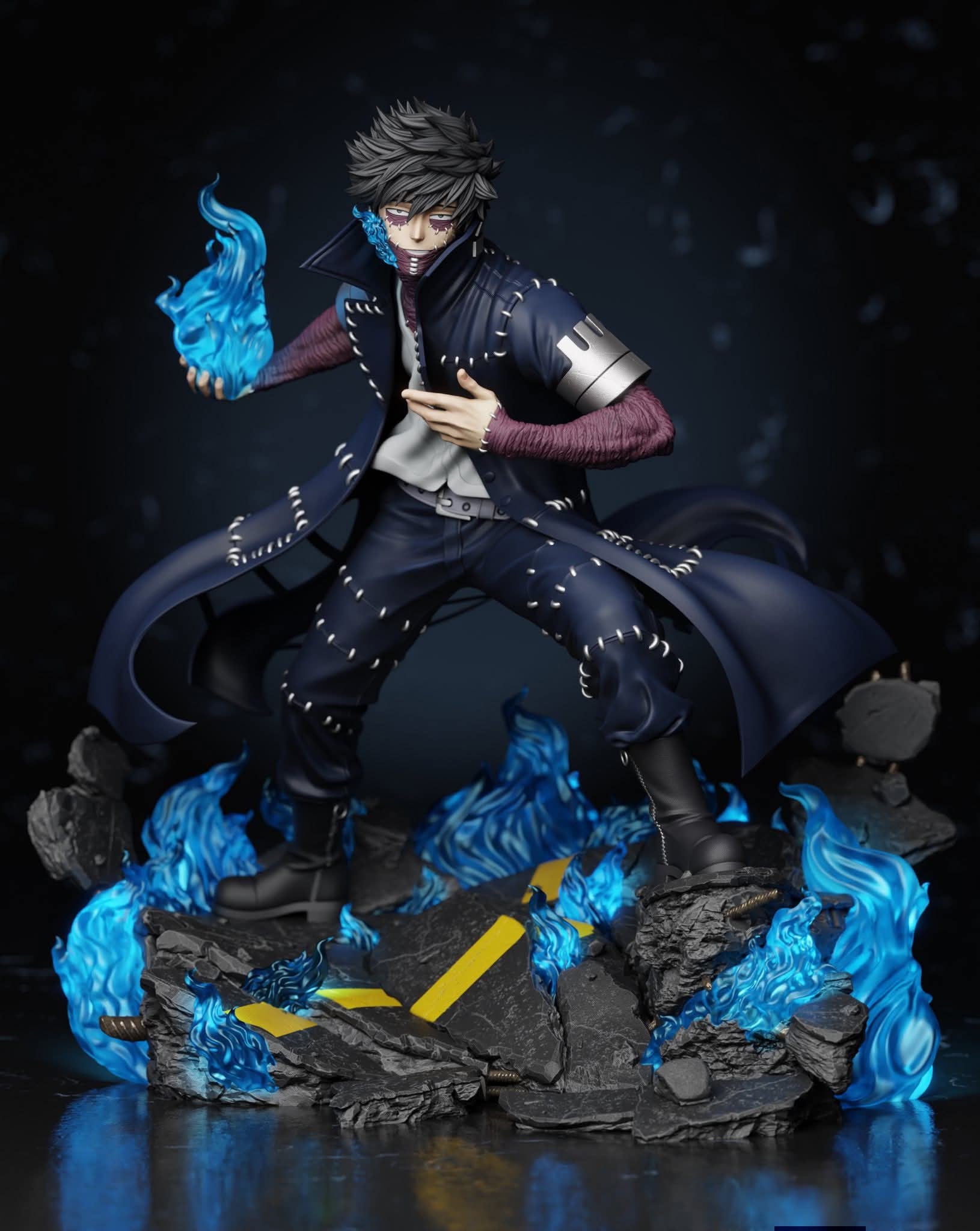 Dabi resin statue Heroe Collectibles anime figure