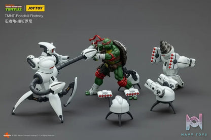 JOYTOY – 1/18 TMNT-Turtle Van X Roadkill Rodney JT02540 JT02557 (Licensed)