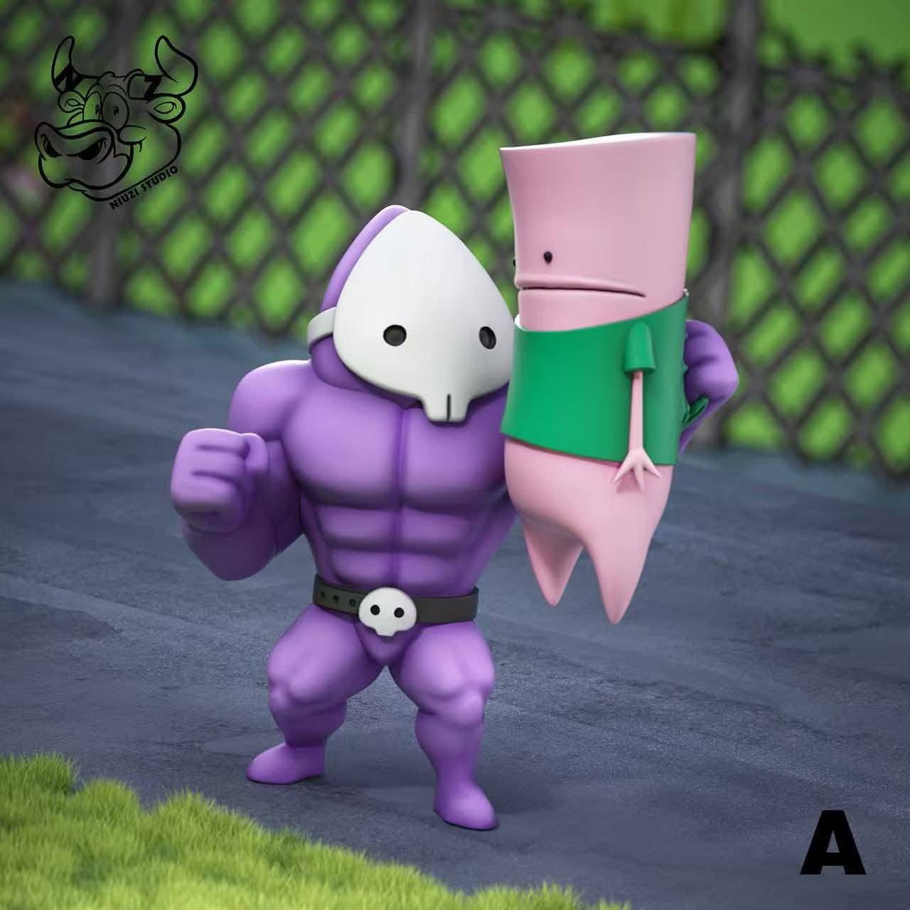 Dad resin statue NIUZI Studio anime figure