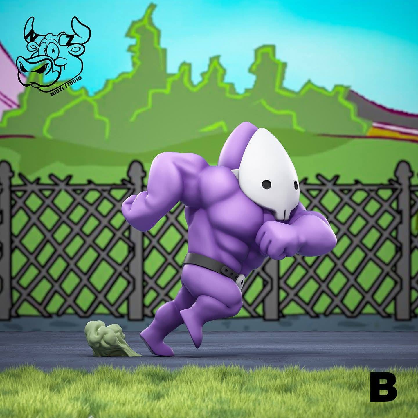 Dad resin statue NIUZI Studio anime figure