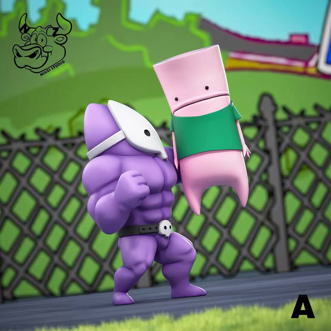 Dad resin statue NIUZI Studio anime figure