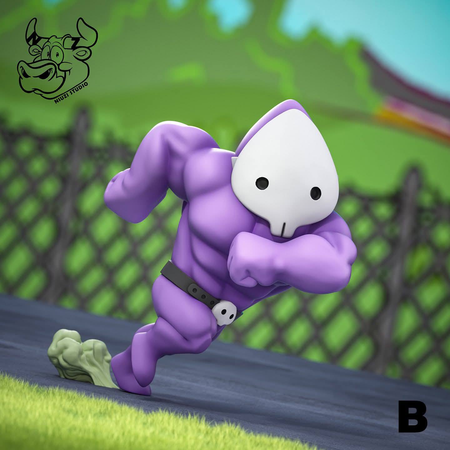 Dad resin statue NIUZI Studio anime figure