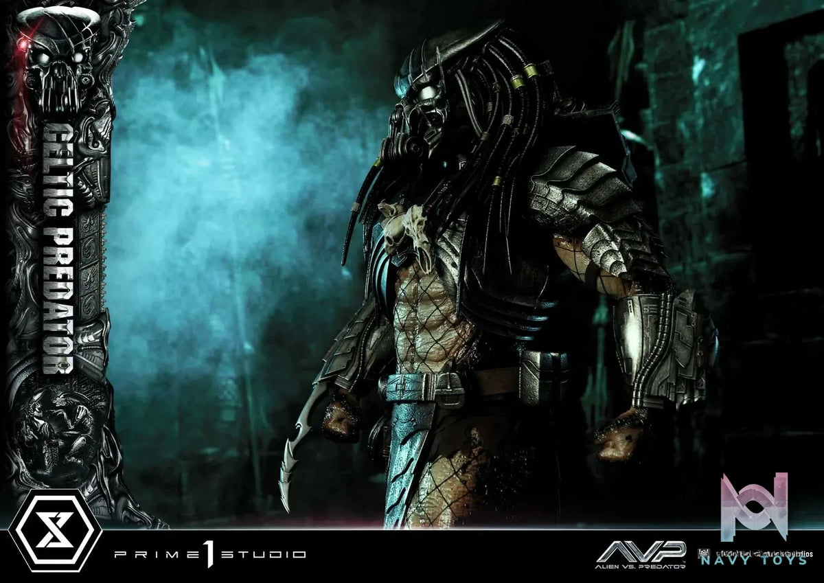 Prime 1 Studio Museum Masterline Alien vs. Predator Celtic Predator MMPR-05 MMPR-05S