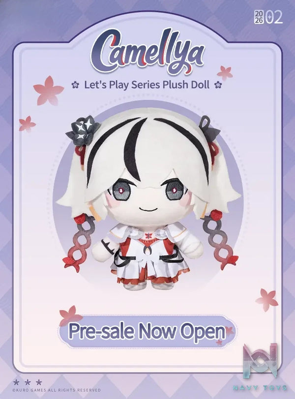KURO GAMES – Wuthering Waves Let’s Play Series Camellia Version Plush Doll (Licensed)