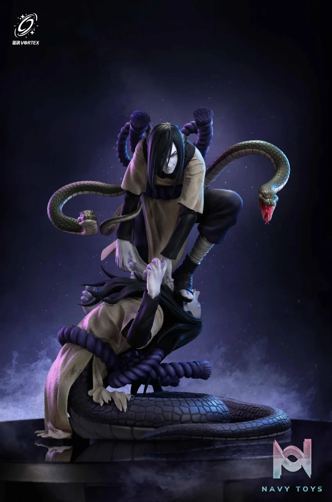 VORTEX Studio – Naruto Three Konoha Ninjas Who Shock the Ninja World Series #1 Orochimaru