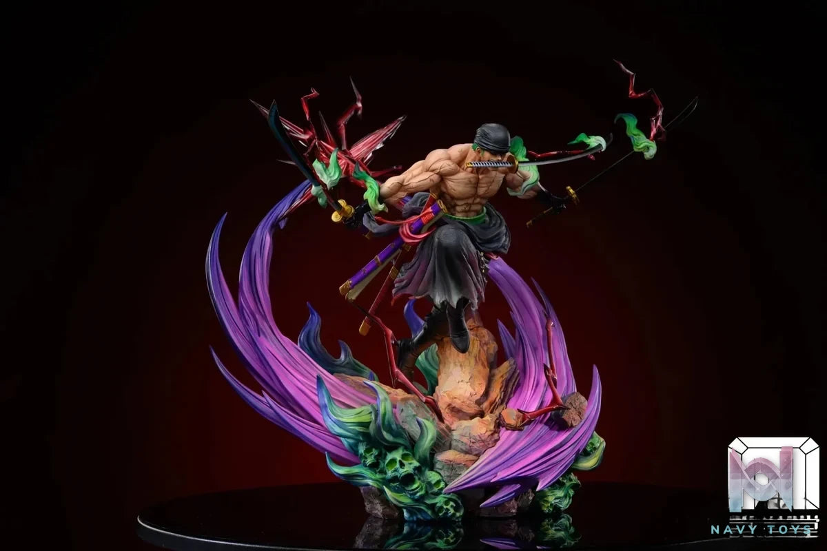 Model palace Studio - One Piece Roronoa Zoro resin statue Navy Toys anime figure