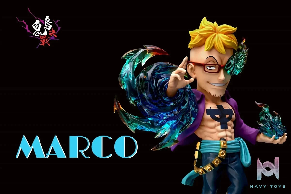 A+ Studio - One Piece Onigashima Decisive Battle 3 Onigashima Marco resin statue Navy Toys anime figure