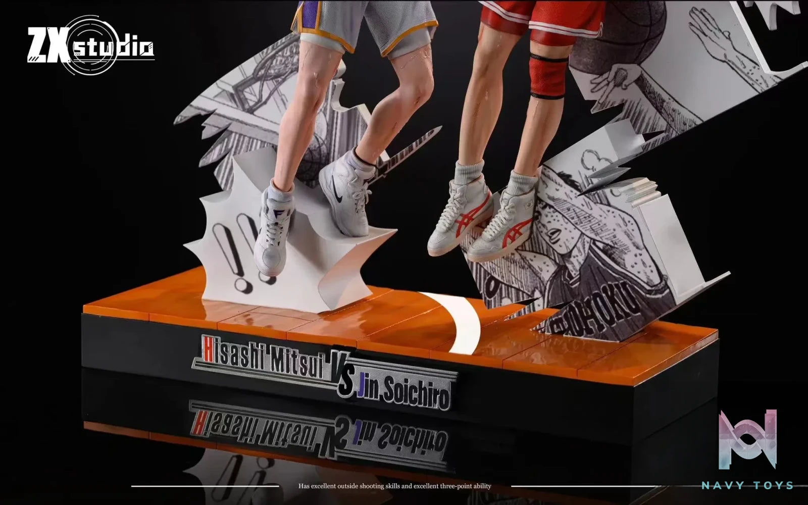 Slam Dunk Five Tigers Battle 2.0 #2 Hisashi… – ZX Studio | Navy Toys