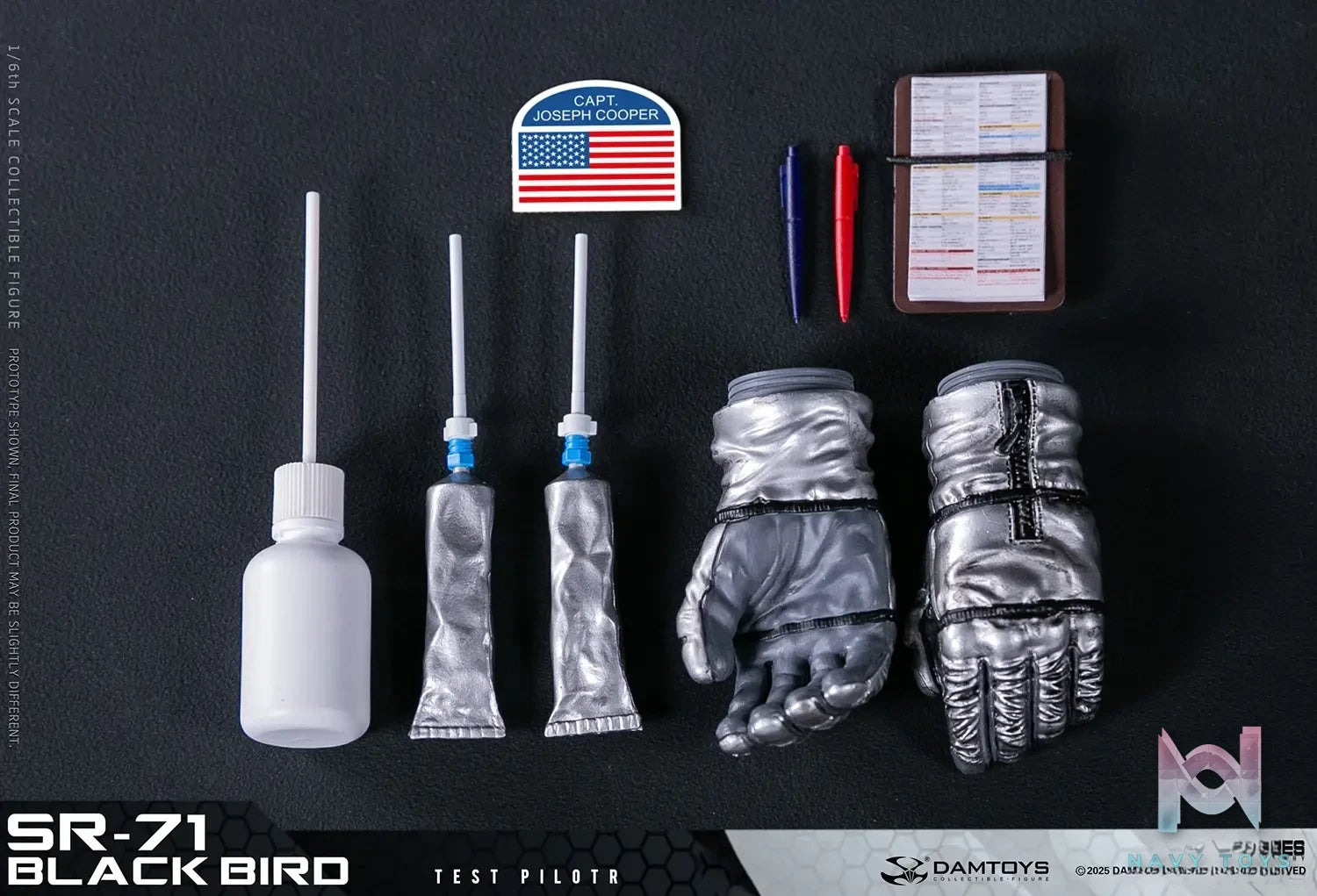 DAMTOYS – 1/6 Scale SR-71 Blackbird Test Pilot NO.78109 (Licensed)