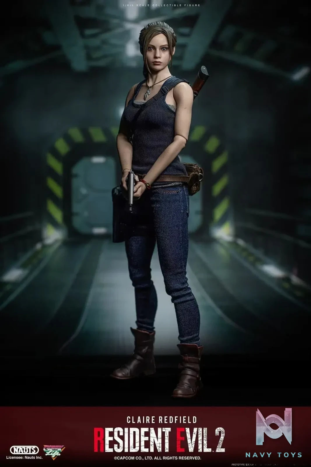 DAMTOYS Studio – Resident Evil Claire Redfield (Licensed)