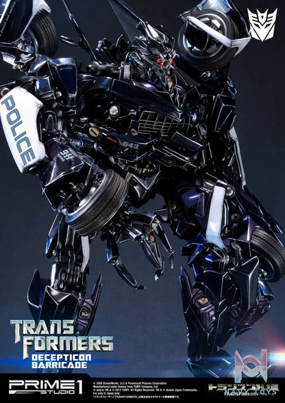 Prime 1 Studio – Museum Masterline Transformers (Film) Decepticon Barricade MMTFM-15 (Licensed)