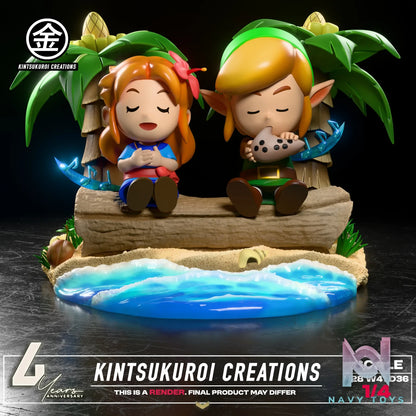 Kintsukuroi Creations Studio – The Legend of Zelda LINK AND MARIN 14 DIORAMA