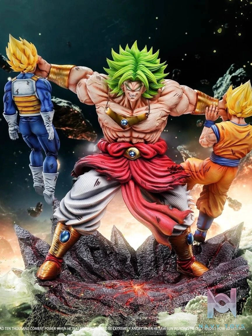 Broly vs Goku & Vegeta - Dragon Ball - Yishou Studio resin statue Yishou Studio anime figure
