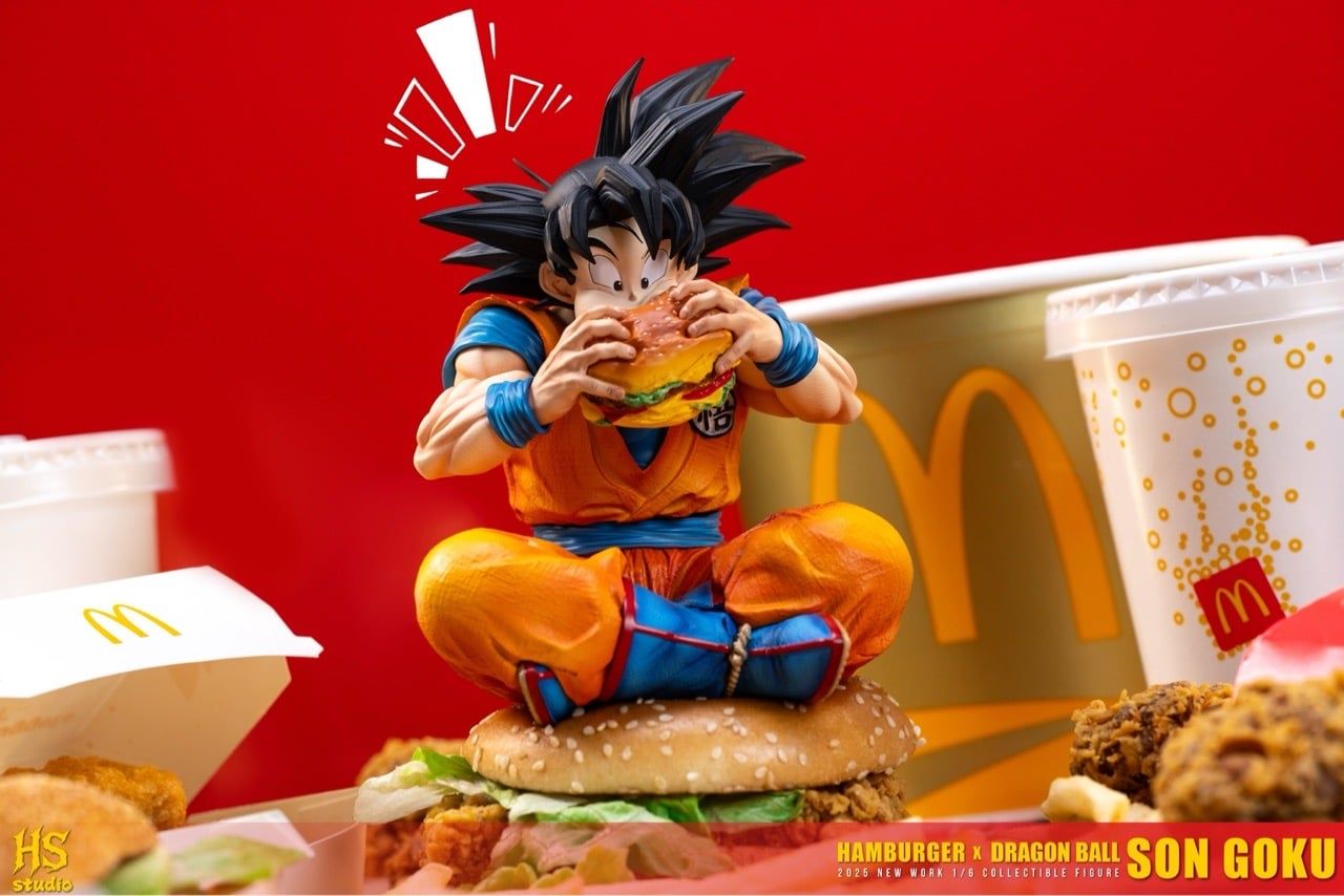 Hamburger Goku - Dragon Ball - HS Studio resin statue hs studio anime figure
