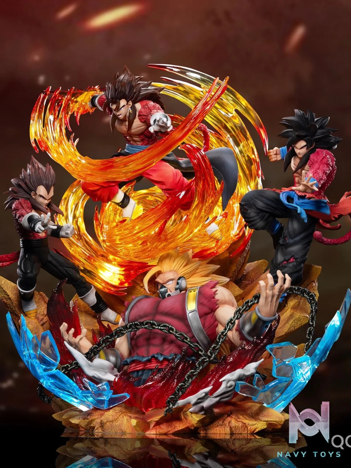 Goku & Vegeta & Vegito SSJ4 - Dragonball - Kylin Studio resin statue Kylin Studio anime figure