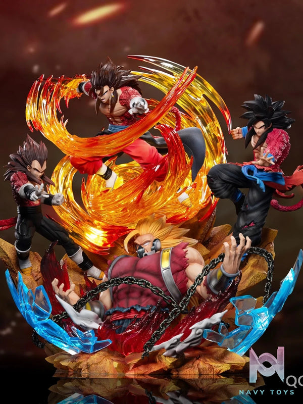 Goku & Vegeta & Vegito SSJ4 - Dragonball - Kylin Studio resin statue Kylin Studio anime figure