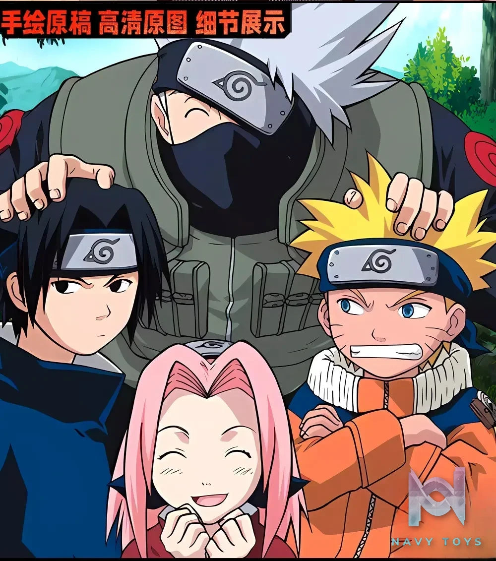KALA HOME Studio – Naruto Multiple Characters #14 3D Decorative Painting Naruto