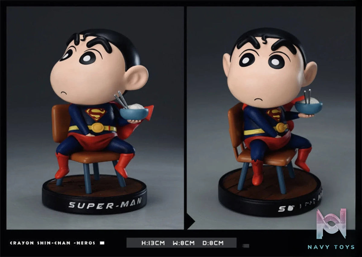 Candy Studio – Shinchan Cosplay Series SpiderMan SuperMan CaptainAmerica