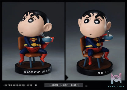 Candy Studio – Shinchan Cosplay Series SpiderMan SuperMan CaptainAmerica