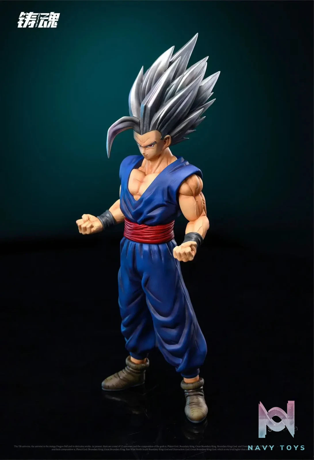 Sculpting Soul Studio - Super Warriors of Universe 7 (Goku, Vegeta, Gohan, Piccolo, Broly) resin statue Navy Toys anime figure