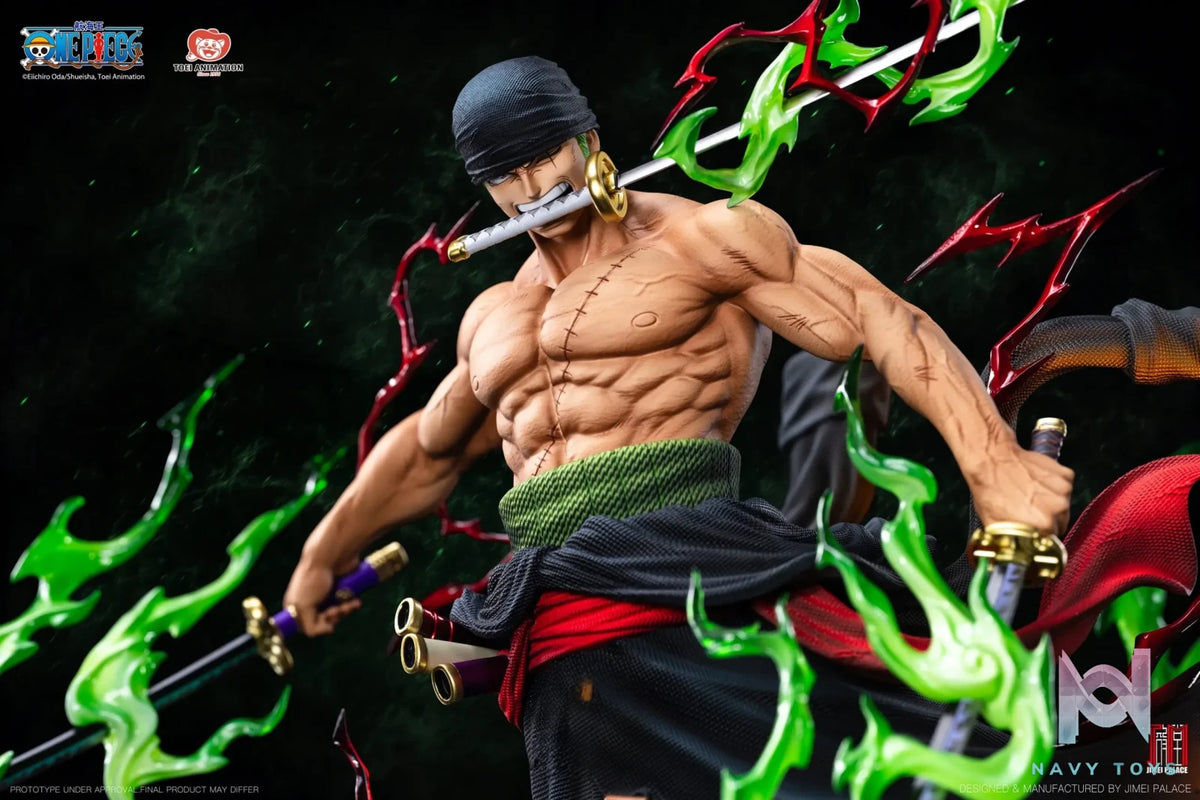JIMEI PALACE Studio – One Piece Roronoa Zoro 1/6 Scale Statue (Licensed)