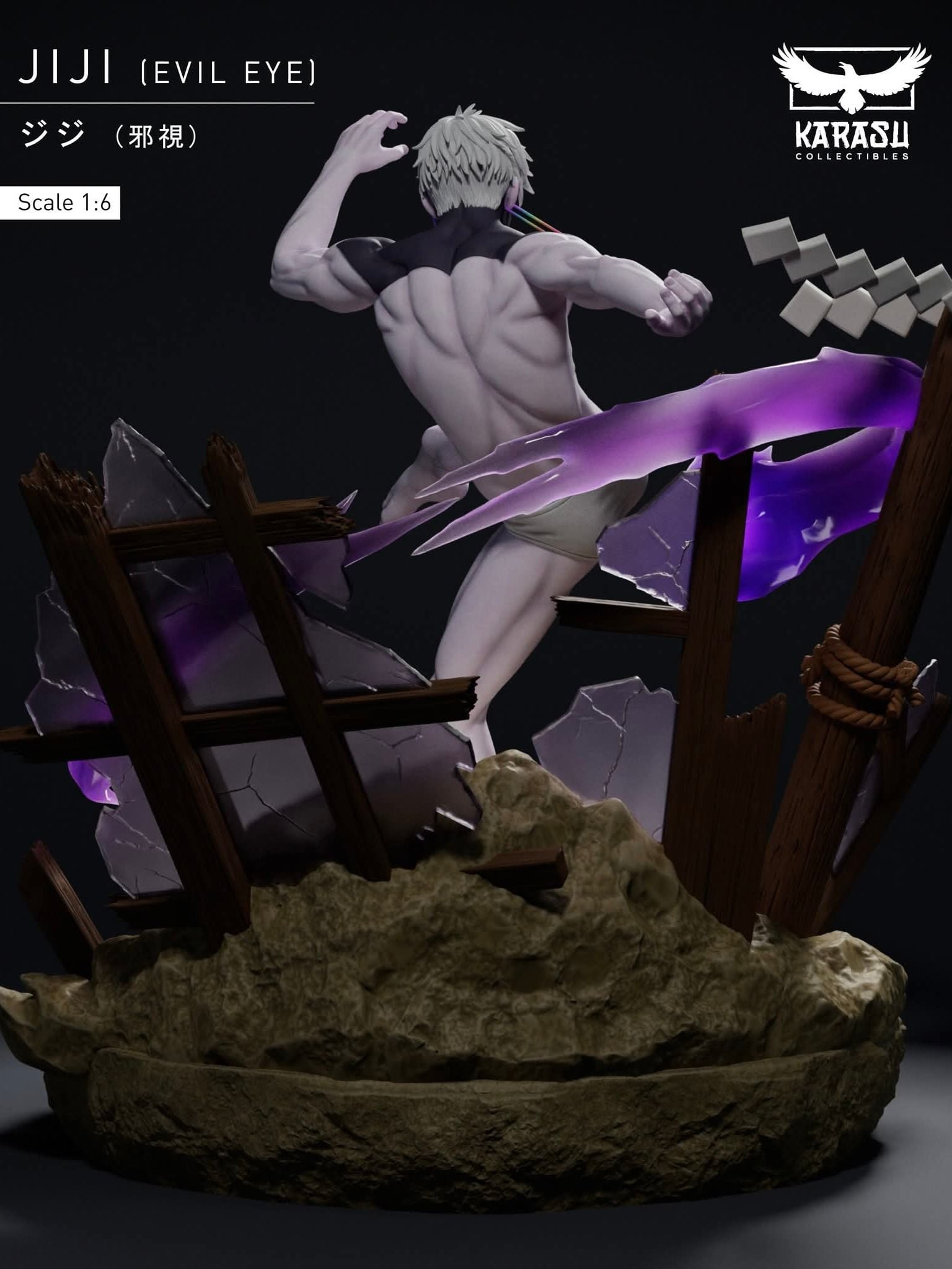 JiJi Evil - Dandadan - Karasu Collectibles resin statue Karasu Collectibles anime figure