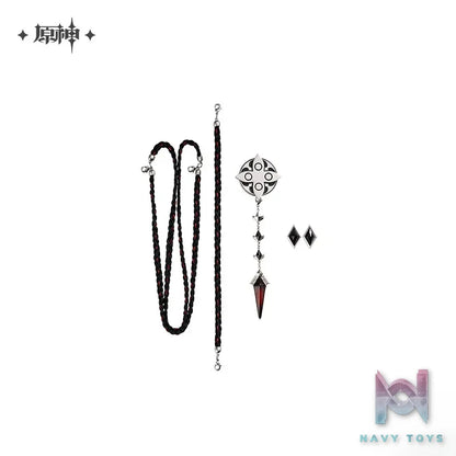 miHoyo – Genshin Impact Frost and Flame series Brooch Set Accessories (Licensed)