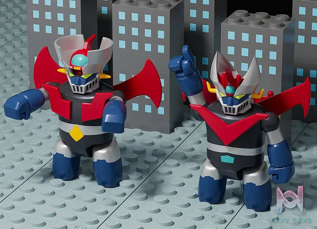 GSC – BRICKROID Great Mazinger Great Marshall of Hell X Ankoku Daishogun Posable Figure (Licensed)