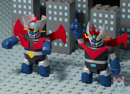 GSC – BRICKROID Great Mazinger Great Marshall of Hell X Ankoku Daishogun Posable Figure (Licensed)