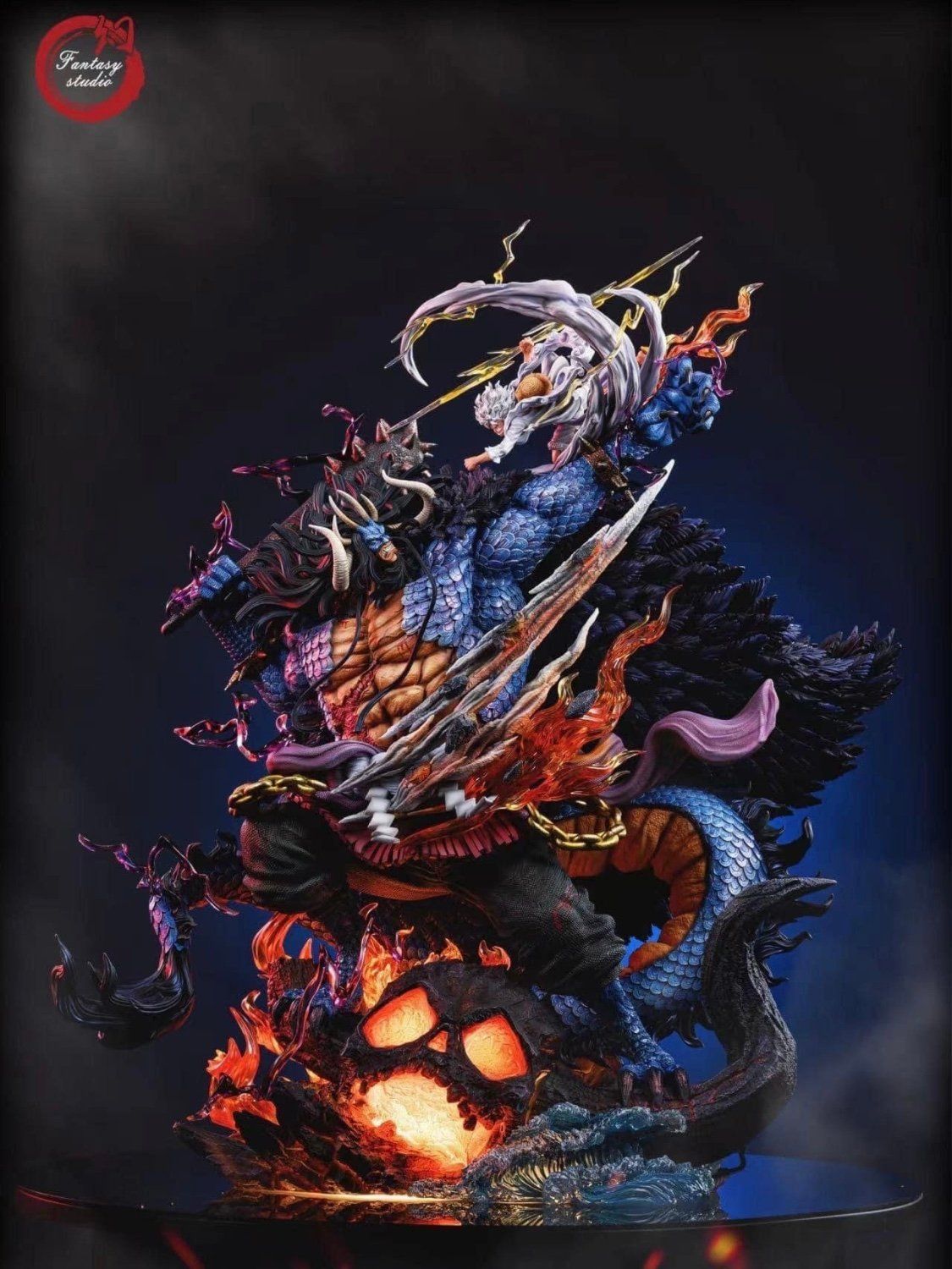 Luffy Nika VS Kaido - One Piece - Fantasy Studio resin statue Fantasy Studio anime figure