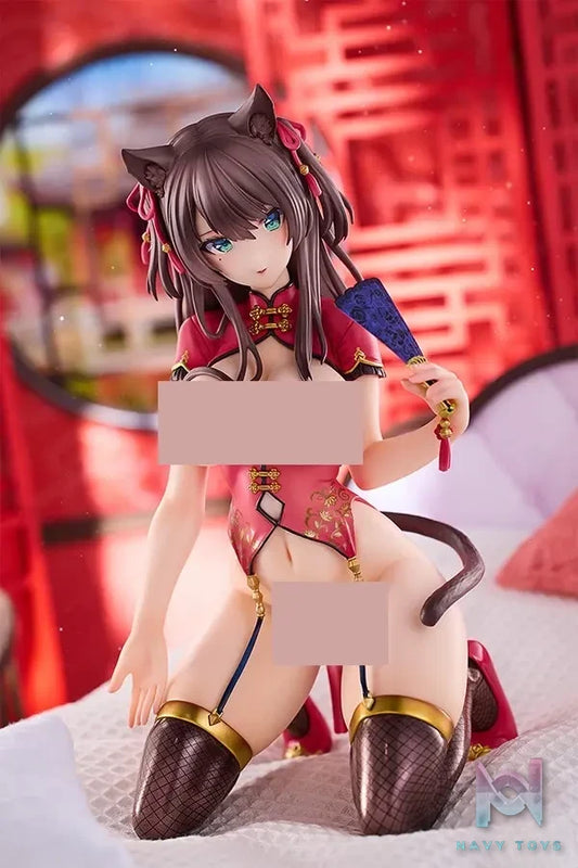 Native – China Dress Cat Black Cat 1/6 Scale Figure (Licensed)