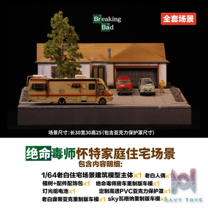 SOHO Studio – Breaking Bad 1/64 Walter White’s Family House Scene (Licensed)