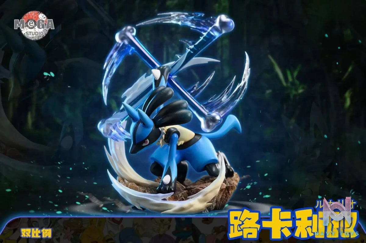 Mega Studio – Pokémon Pokédex Statue #1 Lucario