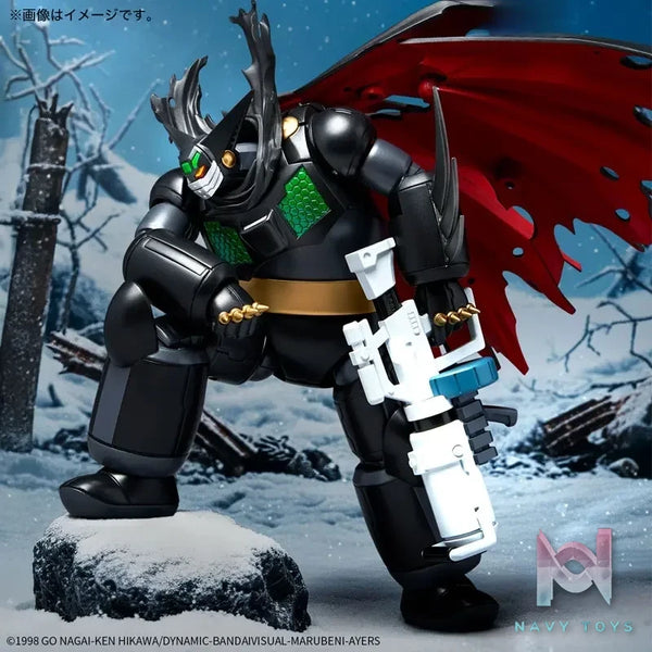 Kaiyodo – Revoltech Amazing Yamaguchi Getter Robo Armageddon Black Getter OVA Ver. (Licensed)