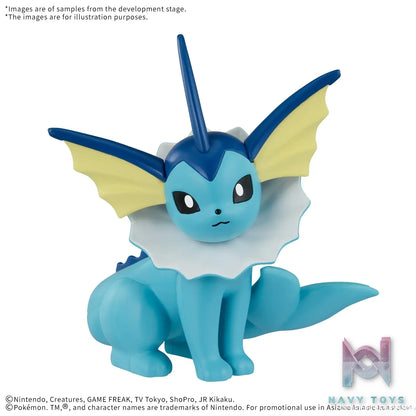 BANDAI SPIRITS – Pokemon PLAMO COLLECTION QUICK!! 27 Vaporeon X 26 Jolteon (Licensed)