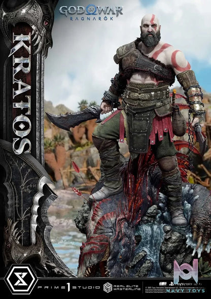 Prime 1 Studio – Real Elite Masterline God of War: Ragnarok Kratos Ultimate Version REMGOW-01 REMGOW-01UT REMGOW-01UTS (Licensed)