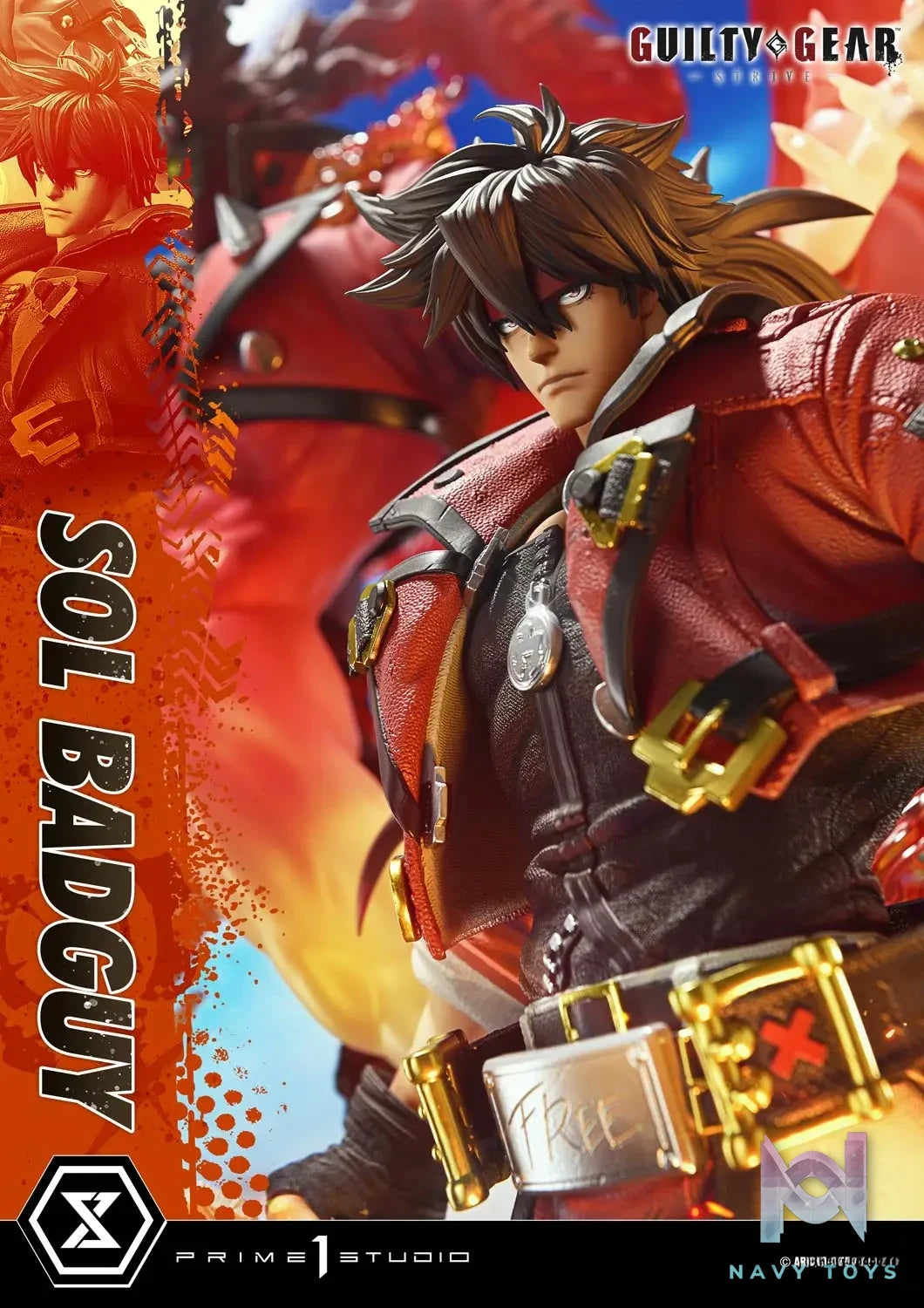 Prime 1 Studio – GUILTY GEAR -STRIVE- Sol Badguy UPMGG-03 UPMGG-03S (Licensed)