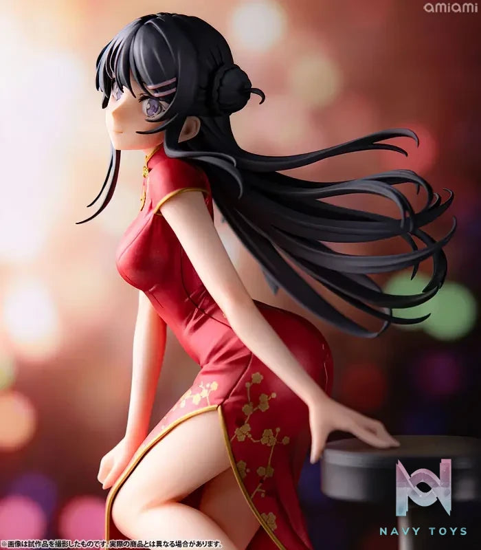 WING – Rascal Does Not Dream of Bunny Girl Senpai Mai Sakurajima Chinese Dress ver. 1/7 Complete Figure (Licensed)